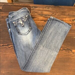 Vigoss Women's Straight Leg Blue Jeans